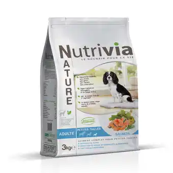 Truffaut Nutrivia nature croquettes pour chien de petite taille offre