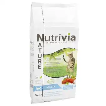 Truffaut Nutrivia nature croquettes pour chat adulte et stérilisé offre