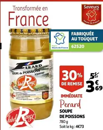 Auchan Soup de Poissons offre