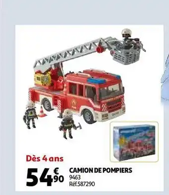 Auchan Camion de pompiers offre