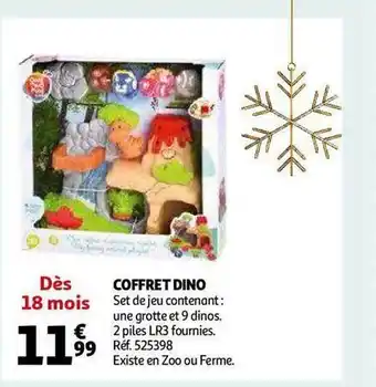 Auchan Coffret dino offre