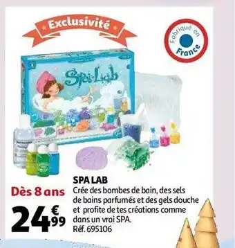 Auchan Spa lab offre