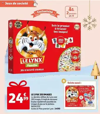 Auchan Le lynx 350 images offre