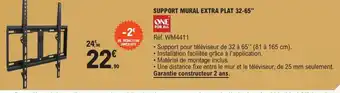 E.Leclerc Support Mural Extra Plat 32-65 offre