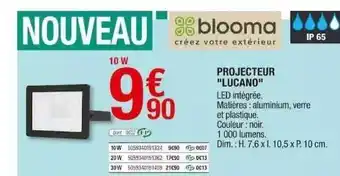 Brico Dépôt Projecteur offre