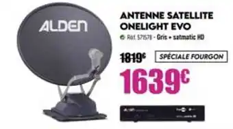 Narbonne accessoires Antenne satellite onelight evo alden offre
