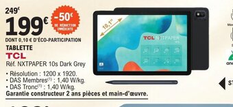 E.Leclerc TCL Tablette offre