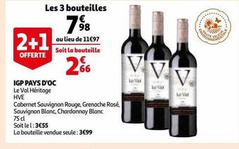 Auchan Igp pays d'oc offre