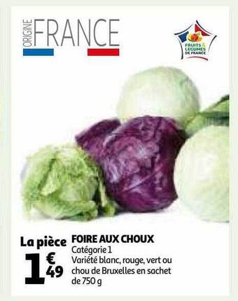 Auchan Foire aux choux offre