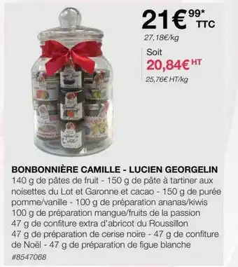 Bonbonnière camille - lucien georgelin