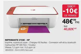 Imprimante 2723e - hp