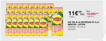 Costco Ice tea à la pastèque et à la menthe - lipton offre