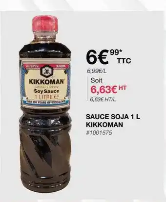 Sauce soja 1l kikkoman