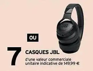 Intermarché Hyper Casques jbl offre