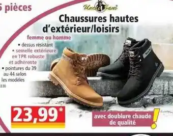 Norma Chaussures hautes d'extérieur-loirsirs femme ou homme offre