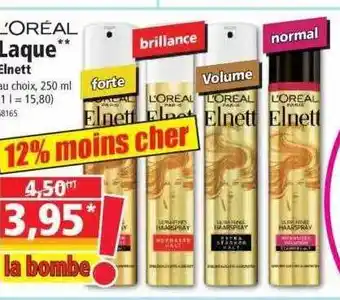 Norma Laque elnett l'oréal offre
