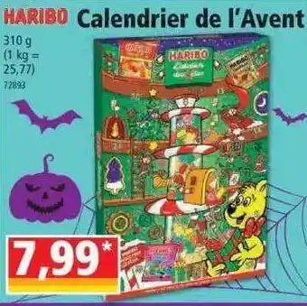 Norma Calendrier de l'avent haribo offre