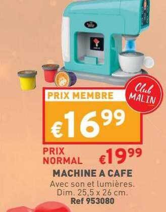 Trafic Machine à café offre