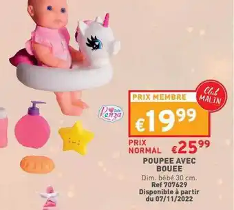 Trafic Poupée avec bouée offre