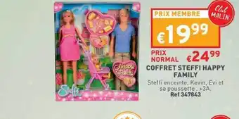 Trafic Coffret steffi happy family offre