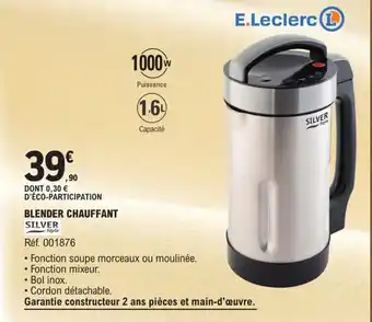 E.Leclerc Blender Chauffant offre