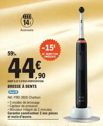 E.Leclerc Oral-B Brosse a Dents offre