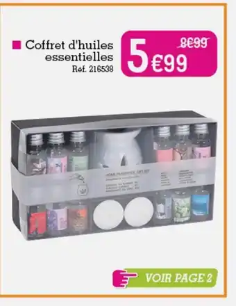Coffret d'Huiles Essentielles