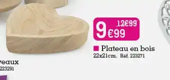 Kandy Plateau En Bois offre