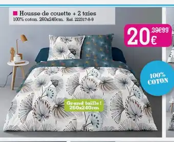 Kandy Housse De Couette + 2 Taies offre