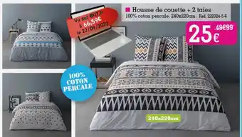 Kandy Housse De Couette + 2 Taies offre