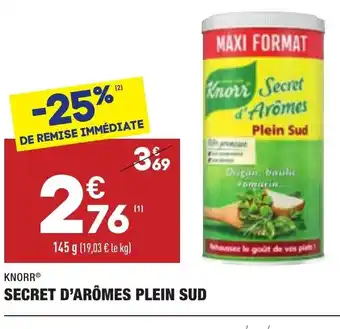 Secret D'Arômes Plein Sud