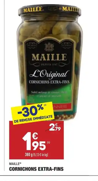ALDI Cornichons Extra-Fins offre