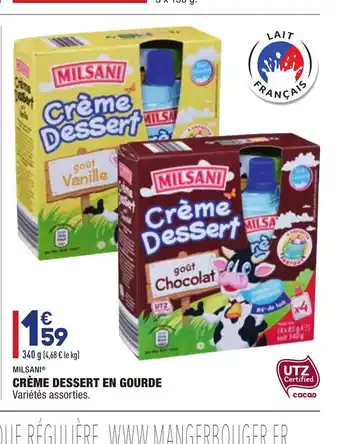 ALDI Crème Dessert En Gourde offre