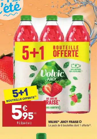 ALDI Volvic Juicy Fraise offre