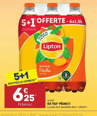 ALDI Ice Tea Péche offre