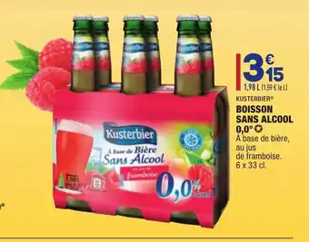 ALDI Boisson Sans Alcool 0,0 offre
