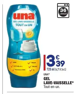 ALDI Gel Lave-Vaisselle* offre
