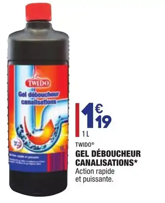 ALDI Gel Déboucheur Canalisations* offre