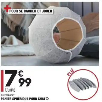ALDI Panier Sphérique Pour Chat offre
