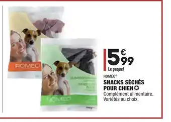 ALDI Snacks Séchés Pour Chien offre