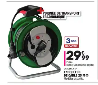 Enrouleurs de câble 25 M