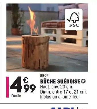 ALDI Bûche suédoise offre