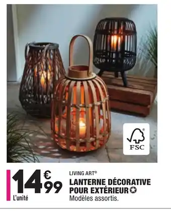 ALDI Lanterne Décorative Pour Extérieur offre