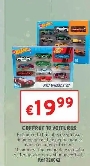 Trafic Coffret 10 voitures offre