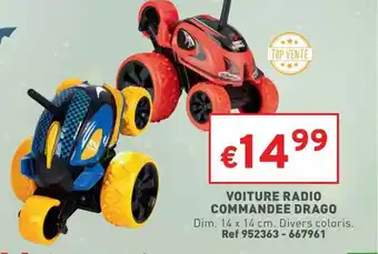 Voiture radio commandée drago