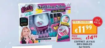 Trafic Coffret je fais mes ongles offre