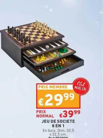 Trafic Jeu de société 8 en 1 offre