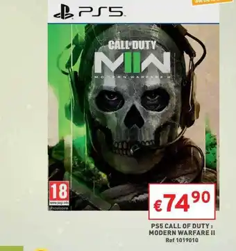 Ps5 call of duty : modern warfare ii