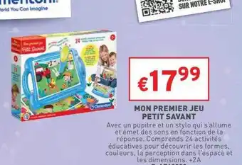 Trafic Mon premier jeu petit savant offre