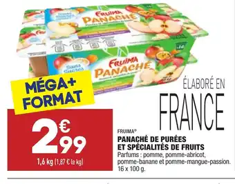 ALDI Panaché De Purées Et Spécialités De Fruits offre
